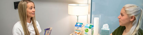 Dietician and Client