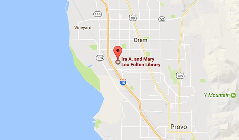 Map with directions to Roots of Knowledge