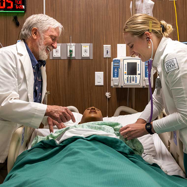 Nursing program at UVU.